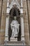 Statue of Saint Philip in the Tabernacle in the Exterior Perimeter of the Church of Orsanmichele in Florence, Italy