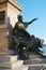 Statue in San Marco Square, symbol of Venice