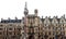 Statue and Sanctuary building at Westminster Abbey