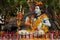 Statue of Shiva in Lakshman Jhula, Rishikesh, India.