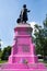 Statue of Sir John A MacDonald Vandalized With Pink Paint