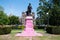 Statue of Sir John A MacDonald Vandalized With Pink Paint