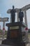 Statue of Soekarno and Hatta reading the Text of the Proclamation at the Heroes Monument in Surabaya.