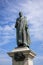 Statue of Spencer Compton Cavendish, Eighth Duke of Devonshire, in Eastbourne on July 29,