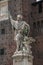 Statue of St. Giovanni Nepocedemo in Courtyard of Castello Sforzesco, Milan, Italy