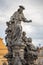 Statue of St Ivo of Kermartin at Charles Bridge - Prague, Czech Republic