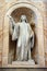 Statue of St Scholastica at Basilica Papale San Paolo fuori le Mura