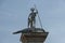 Statue of St. Theodore on column in the piazza San Marco