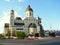 The statue of Stefan Cel Mare,Bacau.