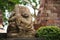 Statue in Sukuh Temple, Central Java, Indonesia