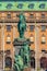 Statue of Swedish king Gustav II Adolf in Stockholm, Sweden