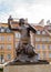 Statue of Syrenka Mermaid of Warsaw city symbol of Warsaw in P