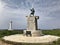 The statue of Taiki that located in area around Cape Zanpa Lighthouse.