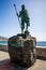 Statue of Tegueste (mencey), one of the great leaders of the Guanche aborigines in the Canary Islands