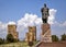 Statue of Timur in Shahrisabz, Uzbekistan