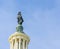 Statue on top of Capitol Building Washington DC