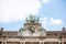 Statue on the Triumphal Arch in Brussels