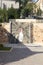 Statue of the Virgin Mary in the Garden of the Basilica of the Annunciation in Nazareth, Israel