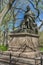 Statue of Walter Scott in Central Park, New York