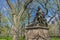 Statue of Walter Scott in Central Park, New York