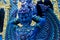 Statue in Wat Rong Suea Ten Blue temple in Thailand
