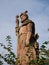 The statue of William Wallace at Dryburgh in the Scottish Borders