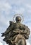 Statue on the WÃ¼rzburg`s Old Main Bridge