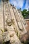 Statues and carvings depicting demons, gods and Balinese mythological deities