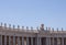 Statues and columns at St. Peters Square