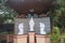 Statues in the compound outside Our Lady of Angels Church in Puducherry, India