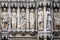 Statues in the Facade of the Brussels Town Hall