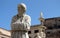 statues from the fontana della vergogna, palermo