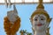 The statues of God Devata - Deity