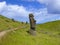 Statues of gods of Easter Island