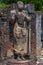 Statues at Hatadage at the quadrangle of Polonnaruwa ruins, Sri