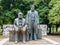 Statues of Karl Marx and Friedrich Engels in Marx-Engels-Forum, Berlin