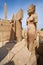 Statues in Karnak Temple. Luxor, Egypt