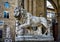 Statues at Loggia Dei Lanzi in front of Palazzo Vecchio in Florence