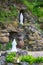 Statues of Lourdes apparitions at Trappistine Convent in Hakodate City, Hokkaido, Japan