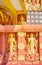 statues of Nats Spirit-deities on wall of Sitagu International Buddhist Academy pagoda, Sagaing, Myanmar