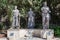 Statues Next to Bodrum Museum of Underwater Archaeology in Mugla, Turkey