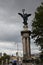 Statues on the Ponte Vittorio Emmanuele II - Rome, Italy