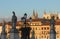 Statues Prato della Valle in Padua in Veneto (Italy)