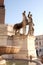Statues of Quirinal Palace Rome Italy