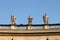 Statues in Saint Peter Basilica