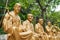 Statues at Ten Thousand Buddhas
