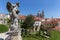 Statues at the Vrtba Garden in Prague