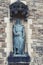 Statues of William Wallace by Alexander Carrick at the Gatehouse of Edinburgh Castle, Scotland, UK