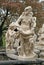 Statues at Zwinger palace in Dresden, Germany