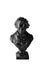 Statuette of beethoven on white